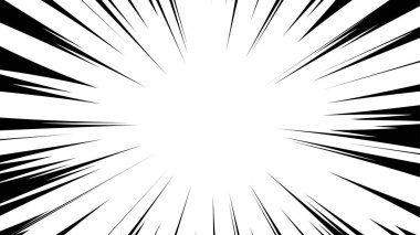 Radyal hız çizgileri vektör arka planı