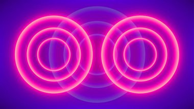 Parlak döngüler ses dalgası