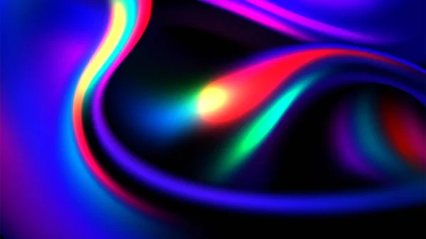 Vätska färgglada abstrakt bakgrund — Stock vektor
