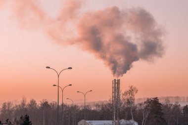 gaz Kazan şehrin varoşlarında