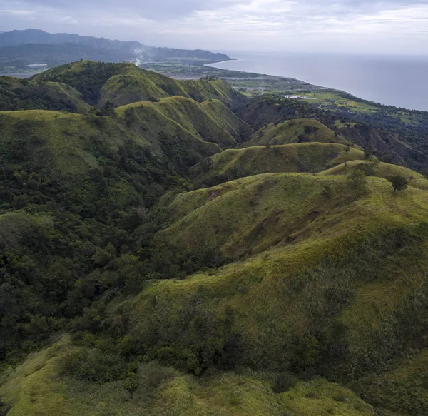 Türkiye deniz ve dağlar dağlar antik il, Filipinler, havadan görünümü
