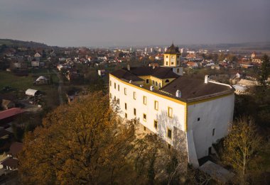 Hava atışı: Malenovice castle, Zlin, Çek Cumhuriyeti