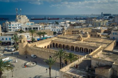 Büyük Camii, Sousse, Unesco Dünya Mirası Site Sousse Medine bir parçası. Tunus