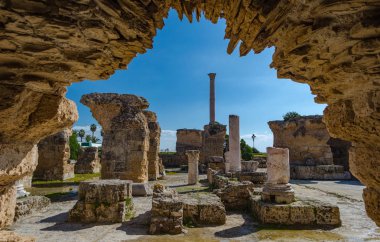 Arkeolojik Kartaca - Antoninus hamamları veya Tunis Carthage hamamları