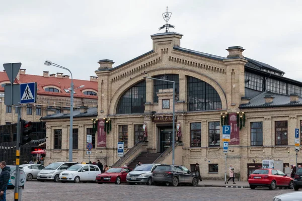 2019年12月19日 リトアニアのヴィリニュス 市場広場 — ストック写真