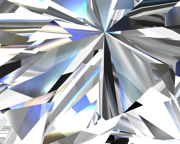 Gerçekçi elmas doku yakın kadar 3d çizim.