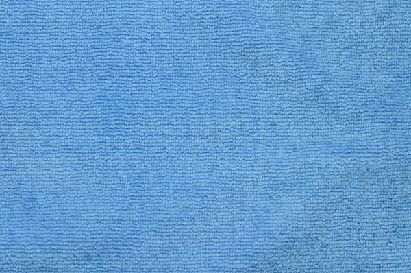 Photo de texture de tissu microfibre vague bleue — Photo