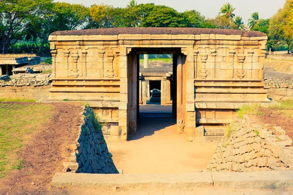 Prasanna Virupaksha Temple Also Known Underground Shiva Temple Hampi Karnataka — Stock Photo, Image