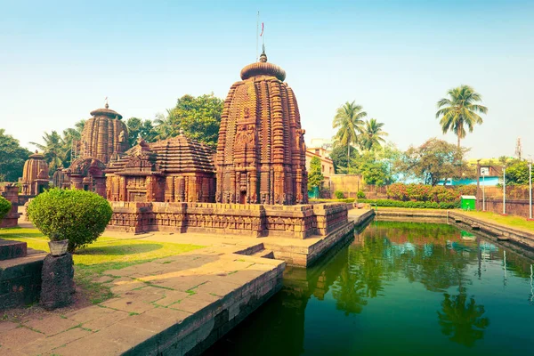 Widok Świątyni Mukteshwara 10Th Wieku Hinduskiej Świątyni Śiwy Bhubaneswar Orissa — Zdjęcie stockowe