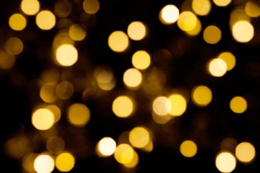 gerçekçi bokeh ışıklar. güzel Noel arka plan. 