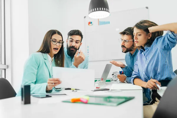 Diseñadores Trabajando Juntos Gente Negocios Trabajando Juntos — Foto de Stock