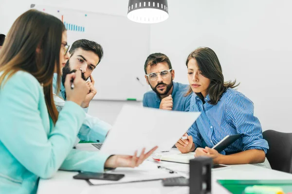 Diseñadores Trabajando Juntos Gente Negocios Trabajando Juntos — Foto de Stock