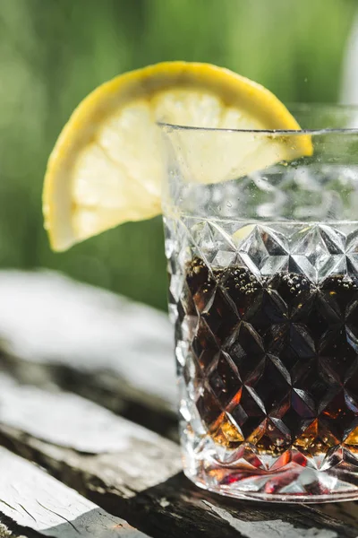 Whiskey and cola — Stock Photo, Image
