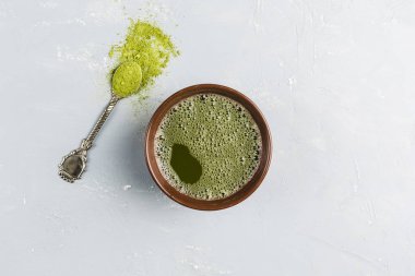 Kibrit yeşil çay tozu 