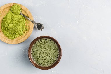 Kibrit yeşil çay tozu 