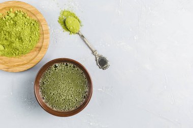 Kibrit yeşil çay tozu 