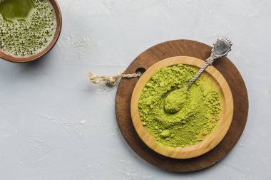 Kibrit yeşil çay tozu 