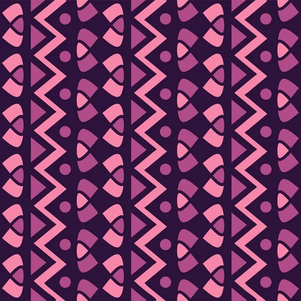 Tekstil dikey basit geometrik sorunsuz vektör desen — Stok Vektör