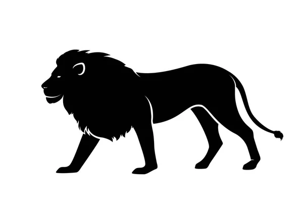 Download Lion Silhouette Vector Illustration — Stock Vector © I ...