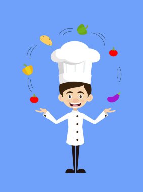 Şef Çizgi Filmi - Açık Ellerle Duruyor