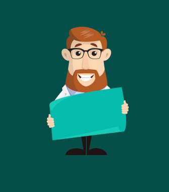 Doktor - Kağıt Sancak Tutma