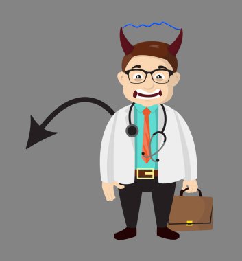 Dermatolog Doktor - Kızgın Ruh Halinde Duran