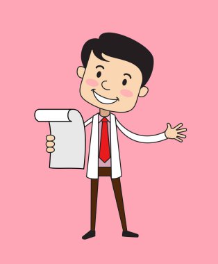 Dişçi - Bir Kağıt Tutma ve Açıklama