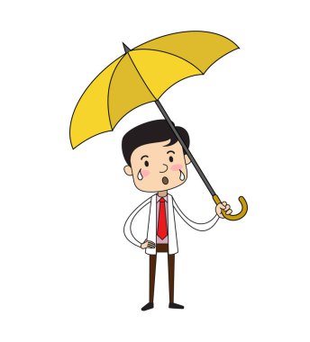 Dişçi - Şemsiye ile Durma