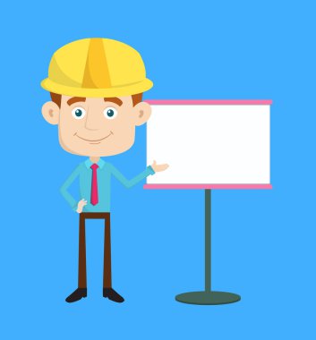 Mühendis Mimarı - Beyaz Tahtada Görünüyor