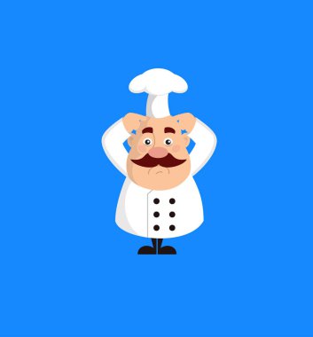 Şişko Komik Şef - Endişeli