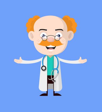 Tıbbi Profesyonel Doktor - Sunum Duruşu
