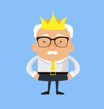 Eski Patron İşadamı - Taç Giyen