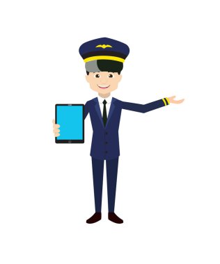 Pilot - Boş ekranlı bir Tablet Sunuluyor