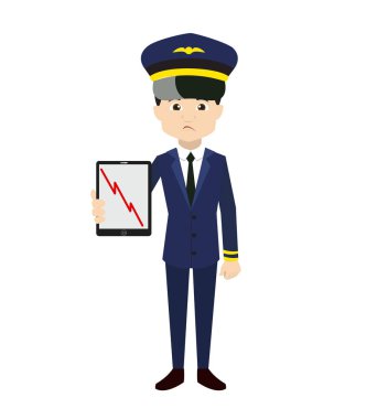 Pilot - Tablet Üzerine Kayıp Grafiği Sunuluyor