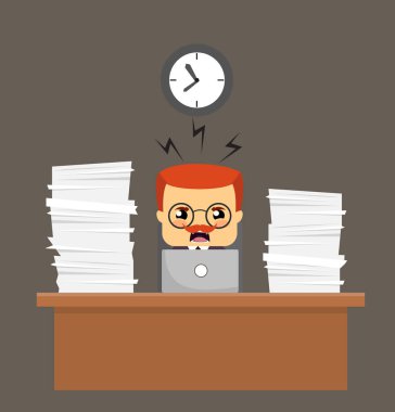 Satıcı Patron - Ofis işlerinden bıkmış