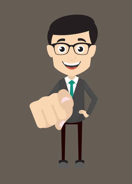 Profesyonel Erkek - Gülme ve İşaret