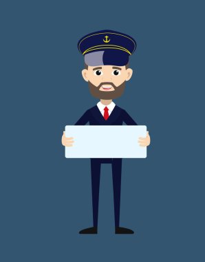 Gemi Kaptanı Pilot - İleti Panosuyla Duruluyor