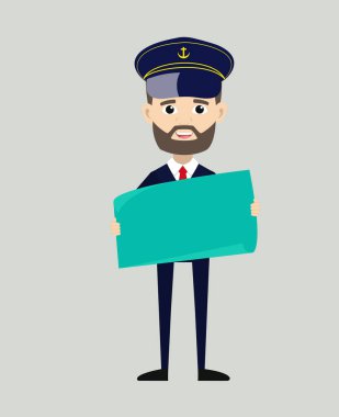 Gemi Kaptanı Pilot - Kağıt Sancak Tutuyor
