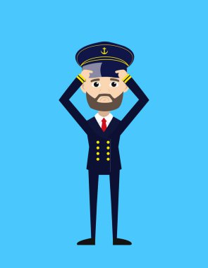 Gemi Kaptanı Pilot - Endişeli