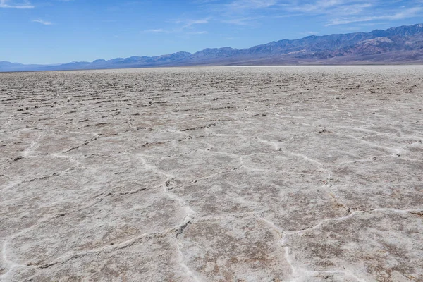 Badwater Basin salt lake in Death Valley