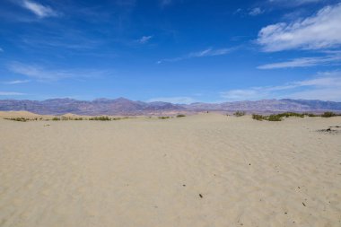Sand dunes in Death Valley clipart