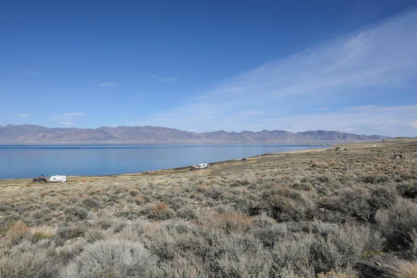 Lago Pirâmide Nevada Eua — Fotografia de Stock