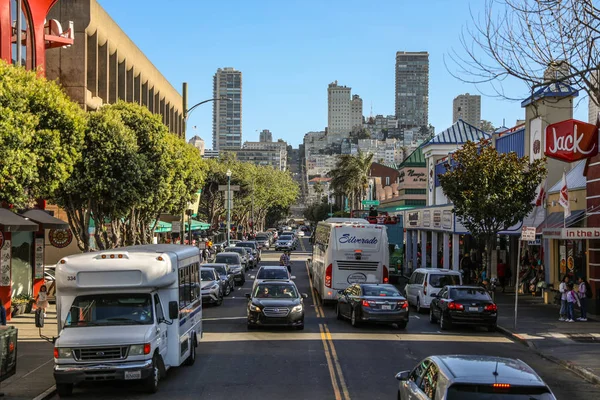 San Francisco Sokakları — Stok fotoğraf