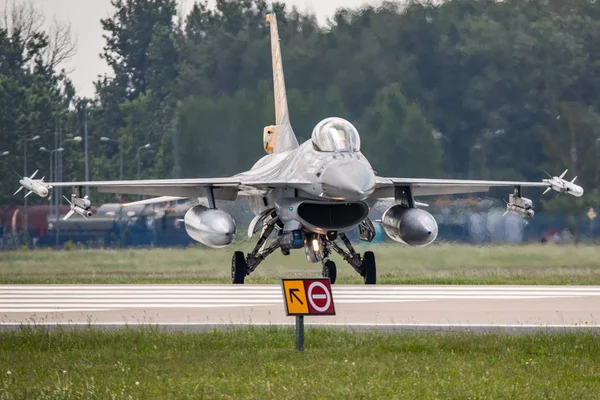 Polen Krzesiny 2018 Belgische Luftstreitkräfte Während Des Nato Tiger Meetings — Stockfoto