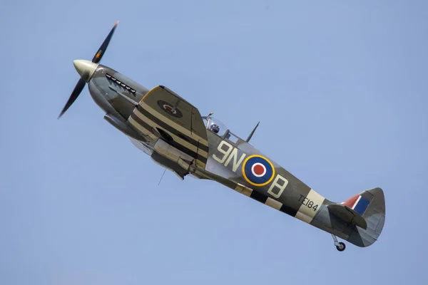 Δημοκρατία Της Τσεχίας Παρντουμπίτσε 2018 Supermarine Spitfire Κατά Διάρκεια Της — Φωτογραφία Αρχείου