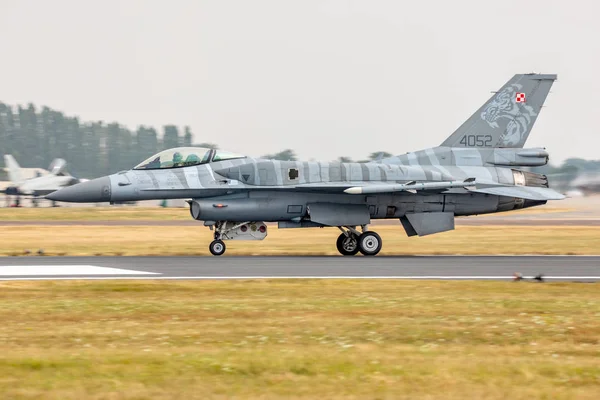 Reino Unido Fairford 2018 Polonês Demonstração Durante Royal International Air — Fotografia de Stock