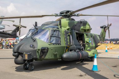 13.07.2018 Fairford, İngiltere Kraliyet Uluslararası Hava dövme sırasında İngiltere, Fairford - 13.7.2018 Nh90 statik görüntülemek 