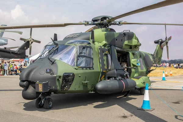 Reino Unido Fairford 2018 Exposição Estática Nh90 Durante Royal International — Fotografia de Stock