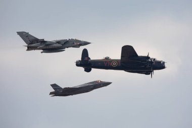 Amerika Birleşik Devletleri, Fairford - 13.7.2018 13.07.2018 Fairford, İngiltere Kraliyet Uluslararası Hava dövme sırasında miras uçuş görüntüleme 