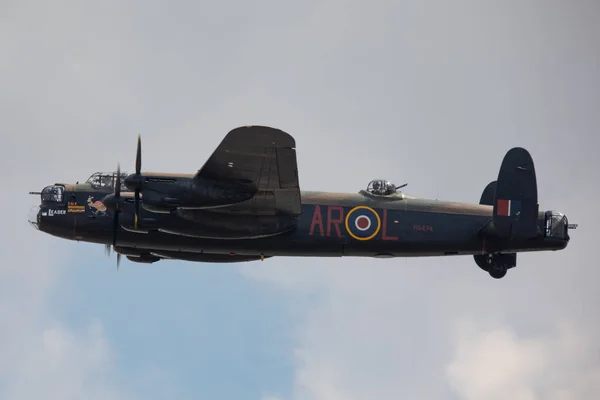 Reino Unido Fairford 2018 Expositor Bombarderos B25 Durante Royal International —  Fotos de Stock